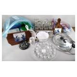 Canning jars, storage containers, vintage kitchen