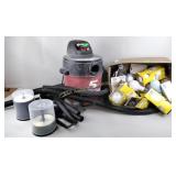 Shop vac, 3-way lightbulbs 100-200-300 watt, S