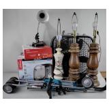Lamps, humidifier, fan, Wi-Fi modem, stroller