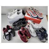 Shoes (used)  including LeBron Nikes 7Y,