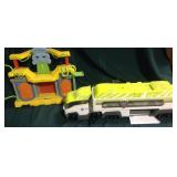 Paw patrol toys including bus