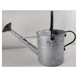 Vintage aluminum watering can