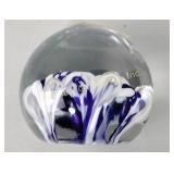 Art glass paperweight unmarked