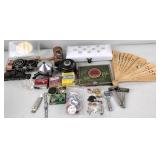 Fishing reels, vintage toys, Lucky strike