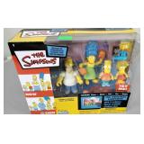 The Simpsons with five figures