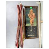 Arrows Easton 2117 and snap on clock measuring 23