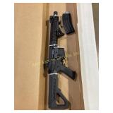 BB gun, black Crossman, DPMS, .177 caliber