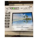 Television in box 19 inches LCD TV Curtis 136 6 x