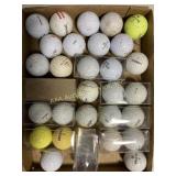 Golf balls, tour edition, pinnacle, Spalding,
