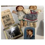 Cabbage patch dolls quantity two boy and girl