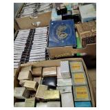 Avon decanters, cologne, aftershave, VHS band