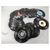 Records including Norman thrasher, Pat Boone,