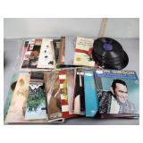 Lps including Don Gibson, the Kingston Trio, hair