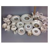 China including Sebring pottery plates, Harker