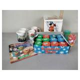 Reindeer plastic mugs, plastic Disney character