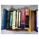Websters dictionaries, business law books, misc