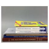 Misc auctioneers guide books, restaurant and
