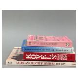 Misc Kovels furniture, glassware and collectibles