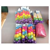 0ver 200 unopened Pearl unfilled plastic eggs