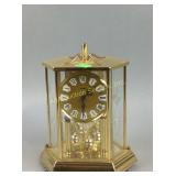 Anniversary clock, (metal finish corroded in some