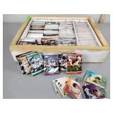 Hundreds of NFL Pro Set stat cards from 1990s,