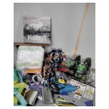 Project Pro 3/8 in VSR drill, 16 ft tape measure,