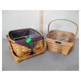 (2) Longaberger baskets