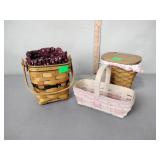 (3) Longaberger baskets