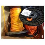 Wire (2) partial rolls, outdoor direct burial