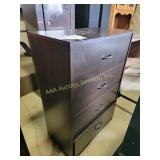 Chest of drawers, 28 x 16 x 40, scratches