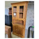 2pc corner cabinet, some scratches