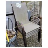 (4) Patio Chairs