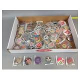 vintage celebrity and political pins