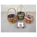 Longaberger baskets (3)