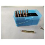 357 mag bullets, quantity 27 in storage case