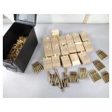 Ammo, bullets, metal ammo box, unable to identify