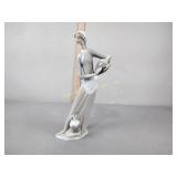 Lladro Nao lady with pottery approximately 12.5
