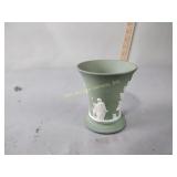 Wedgewood vase, Stands approximately 3 1/2 inches