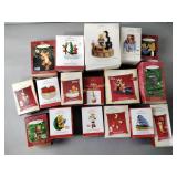 Christmas ornaments in box, Winnie the Pooh,
