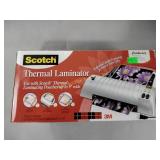 Scotch thermal laminator in box, tested working,