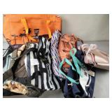 Tote bags and soft cooler bags, variety of colors