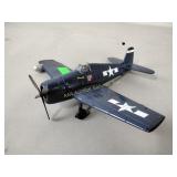 Metal toy plane, CAG