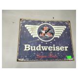 Budweiser tin sign,reproduction