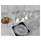 Decanter, Fostoria , precious moments, Spooner,