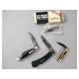 Pocket knives,  old timers (4)