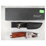 Cobalt knife with sheath