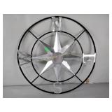 Metal star directional star decor