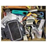 Misc tools and hardware including screwdrivers,