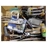 Tools, saws, adjustable wrench, cutting kit,