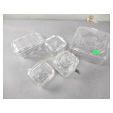 Misc clear baking glassware